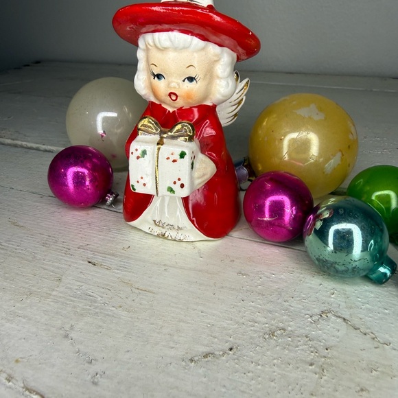 1950's FINE SR Quality Japan Vintage Christmas Angel Gift Bell